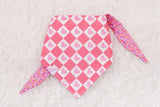 Heart Checkerboard Bandana